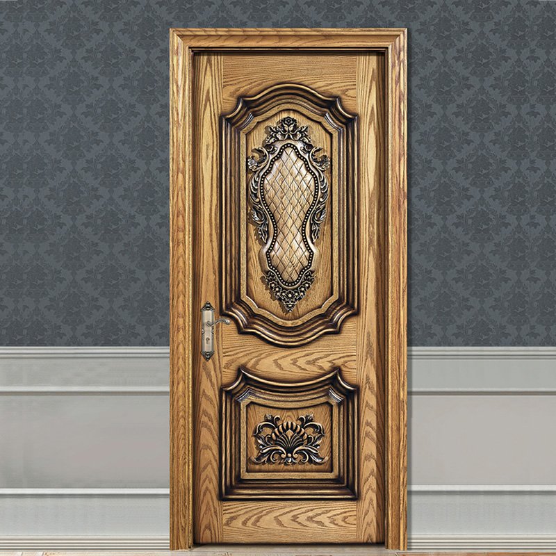 Traditional MDF wood door ZDB-3015 composite door